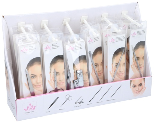 [871125223268] TOUCH OF BEAUTY Manicure and Facial Care Tools
