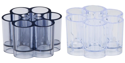 [871125224683] TOUCH OF BEAUTY Cosmetic Organizer Round 9x9x6cm