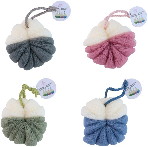 [871125200089] TOUCH OF BEAUTY Bath Sponge 17x11x6cm 60gr