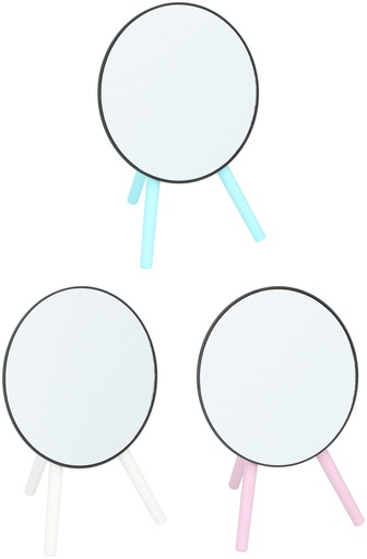 [871125216553] TOUCH OF BEAUTY Make-up Mirror on Stand 14.5x16.5x24cm