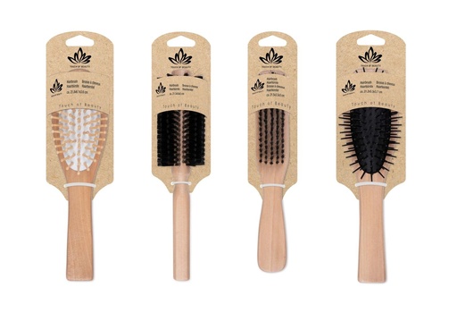 [871125223856] TOUCH OF BEAUTY Hairbrush Ergonomic Design