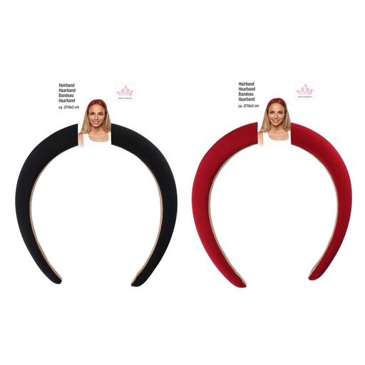 [871125223264] TOUCH OF BEAUTY Velvet Hairband
