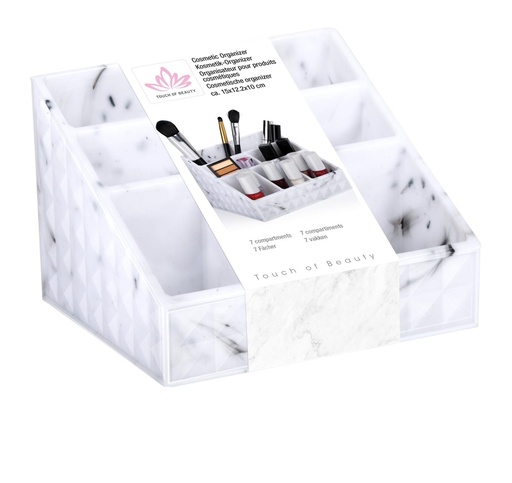 [871125224185] TOUCH OF BEAUTY Cosmetic Organizer 15x12.2x10cm