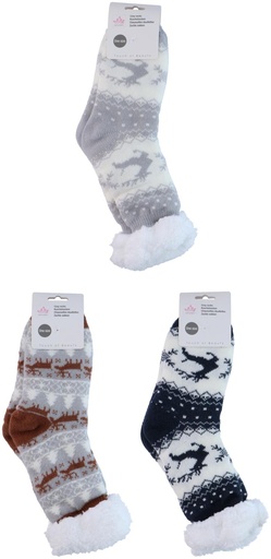 [871125249992] TOUCH OF BEAUTY Warm Cosy Socks