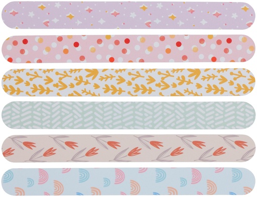 [871125243779] TOUCH OF BEAUTY Decorative Nail Files 12x17.5cm