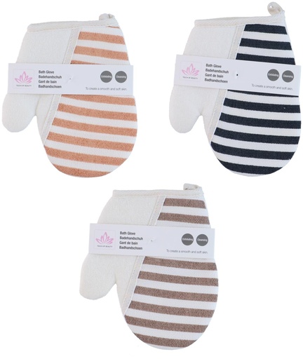[871125249967] TOUCH OF BEAUTY Bath Glove Scrub
