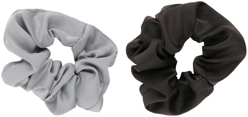 [871125245757] MEXX Hair Scrunchie Elastic Black & Grey