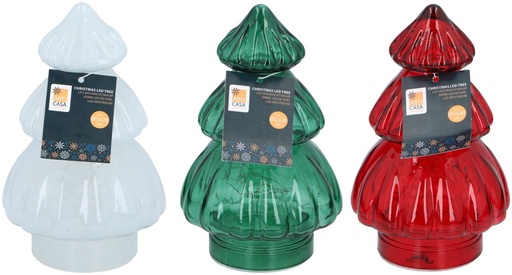 [871125257492] ARTICASA Christmas Tree LED Light Ø12xh20.5cm