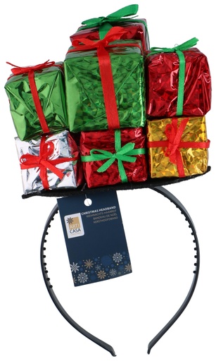[871125200672] ARTICASA Christmas Headband Presents 26cm