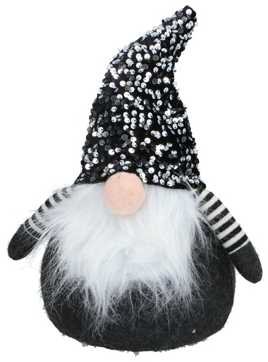 [871125256873] ARTICASA Christmas Gnome Sitting 18x36cm