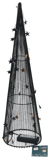 [871125256875] ARTICASA Christmas Cone Decoration with LED Light