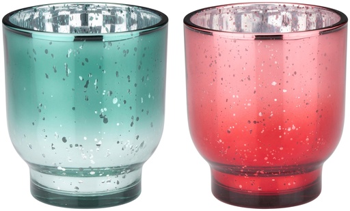 [871125256907] ARTICASA Christmas Candle Holder Ø9x10cm