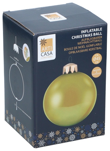[871125233353] ARTICASA Inflatable Christmas Ball 45cm