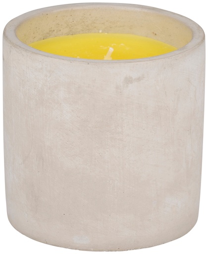 [871125250233] ARTICASA Citronella Candle Pot Ø10x10cm