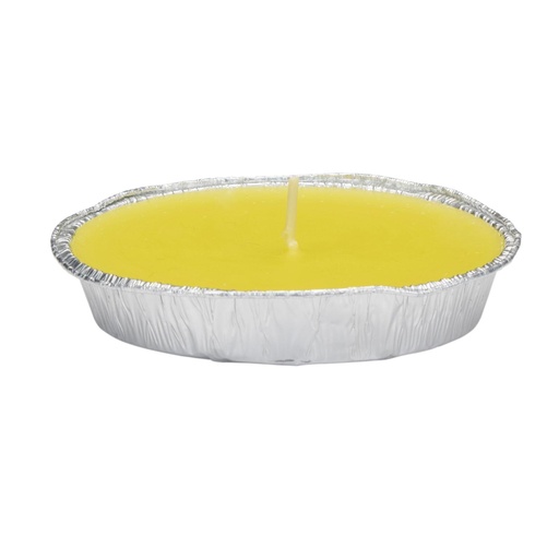 [871125250685] ARTICASA Citronella Candle in Foil Ø10.8cm