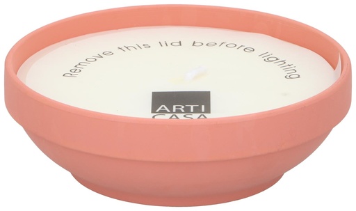 [871125250400] ARTICASA Citronella Candle in Terra Bowl