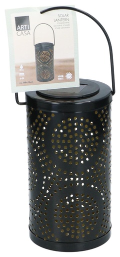 [871125226188] ARTICASA Solar Garden Lantern Ø9xH16.5cm