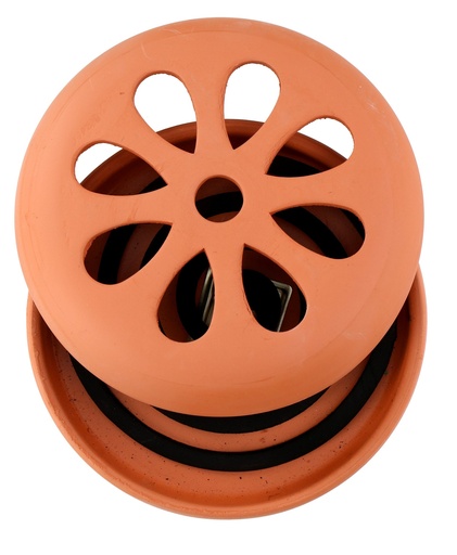 [871125217615] ARTICASA Citronella Coil in Terracotta Holder