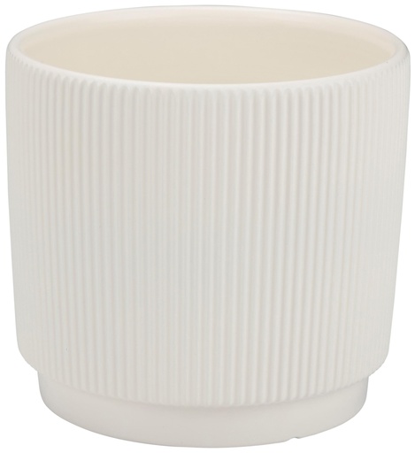 [871125250692] ARTICASA Stripe Plant Pot Ø18x17cm