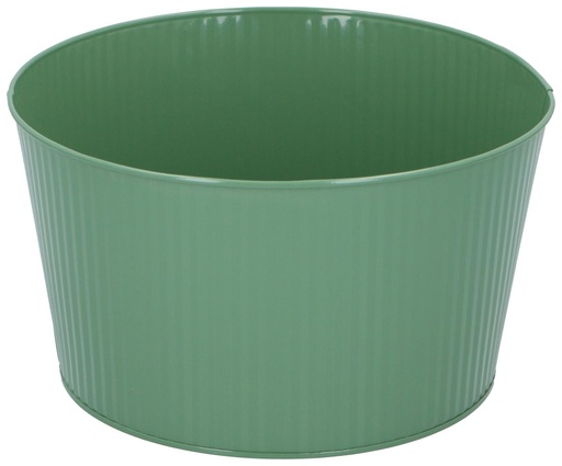 [871125250230] ARTICASA Plant Pot Ø25xh14cm Green