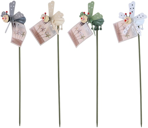 [871125250222] ARTICASA Garden Stake Ladybug 40cm