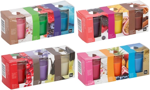 [871125203747] ARTICASA Scented Candle in Glass Ø5x6cm