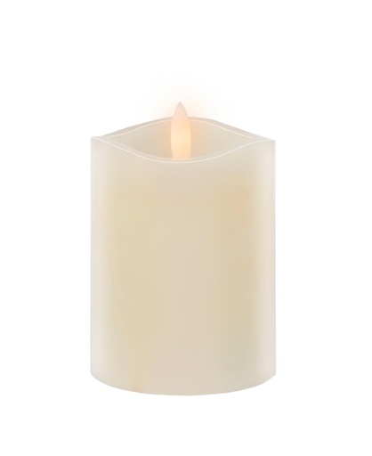 [871125258744] ARTICASA LED Candle Wetlook Ivory H10cm
