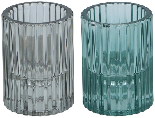 [871125200813] ARTICASA Reversible Candle Holder Ø5.5x7.5cm