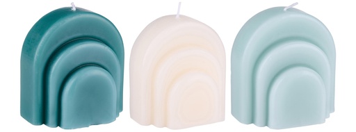 [871125224103] ARTICASA Decorative Rainbow Candle