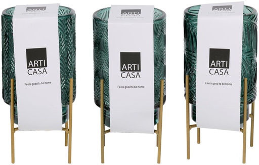 [871125224212] ARTICASA Candle Holder Frame Ø8.5x18cm