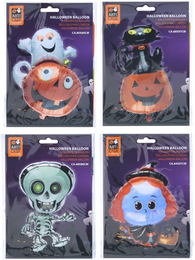 [871125235627] ARTICASA Halloween Foil Balloon 15x20cm