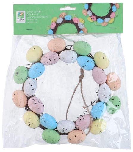 [871125249828] ARTICASA Easter Wreath Ø20cm