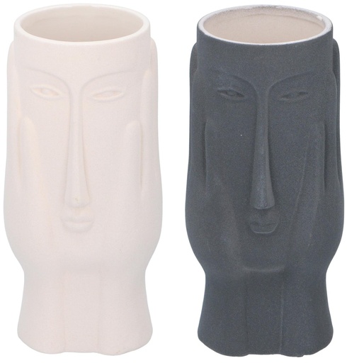 [871125224060] ARTICASA Head Vase Small Decorative 23cm