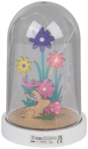 [871125249816] ARTICASA Easter Dome LED 11.5x18cm