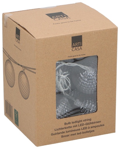 [871125250103] ARTICASA LED Light String 10 Bulbs