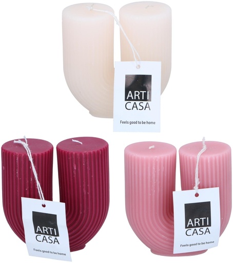 [871125224112] ARTICASA U-Shaped Candles