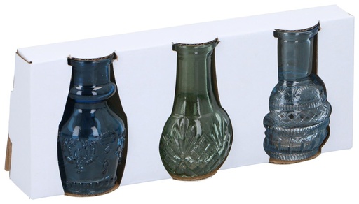 [871125224208] ARTICASA Glass Vase Ø4x8cm