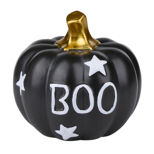 [871125257343] ARTICASA Halloween Pumpkin Boo Decoration Ø12x12cm