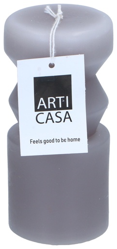 [871125224110] ARTICASA Decorative Pillar Candle 6.5x13.5cm