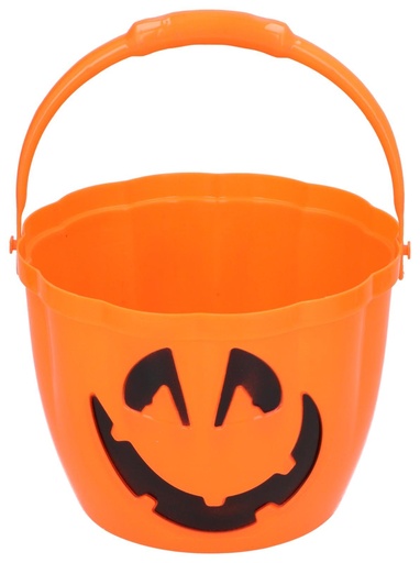 [871125257345] ARTICASA Halloween Bucket with LED Ø19x15cm