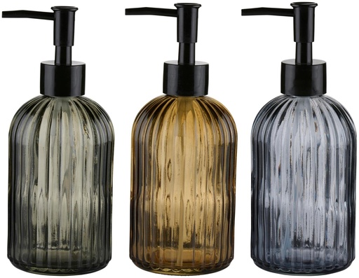 [871125250623] ARTICASA Soap Dispenser Black Pump Ø7.5x19cm