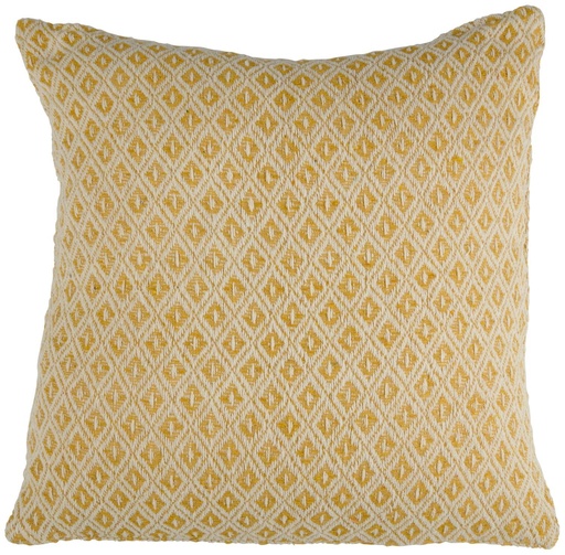 [871125230199] ARTICASA Decorative Cushion Yellow 45x45cm