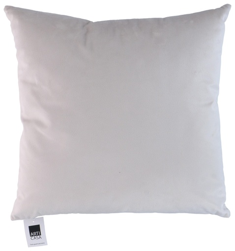 [871125257140] ARTICASA Decorative Cushion Velvet Light Grey 45x45cm