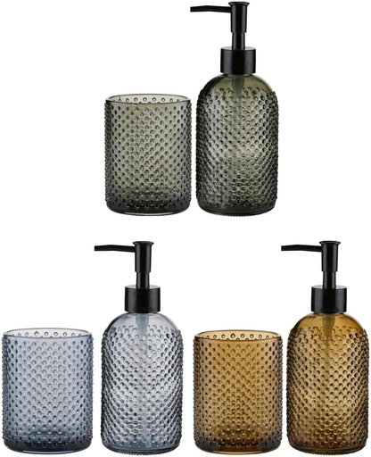 [871125255902] ARTICASA Soap Dispenser and Tumbler Bathroom Duo