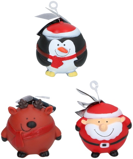 [871125257372] ARTICASA Dog Toy Christmas Ø9cm