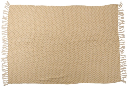 [871125230184] ARTICASA Plaid Yellow 130x170cm 340GSM