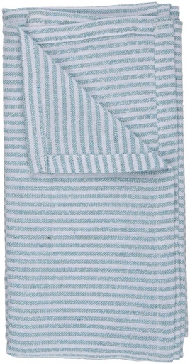 [871125233109] ARTICASA Table Runner Stripe Lurex Blue 35x150cm