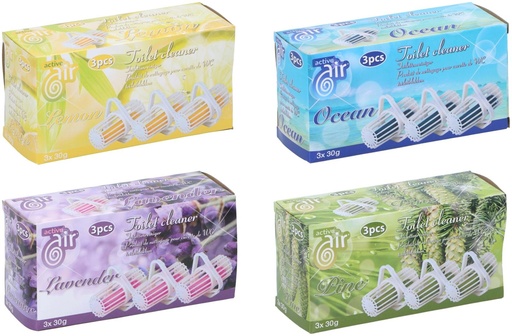 [871125224493] ACTIVE AIR Toilet Cleaner 3x30g