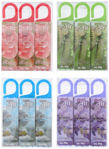 [871125204599] ACTIVE AIR Air Freshener Hanger 13x3cm