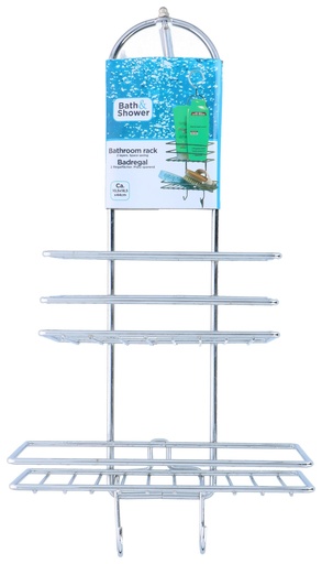[871125295098] BATH & SHOWER Bathroom Rack 44x18.5x10cm